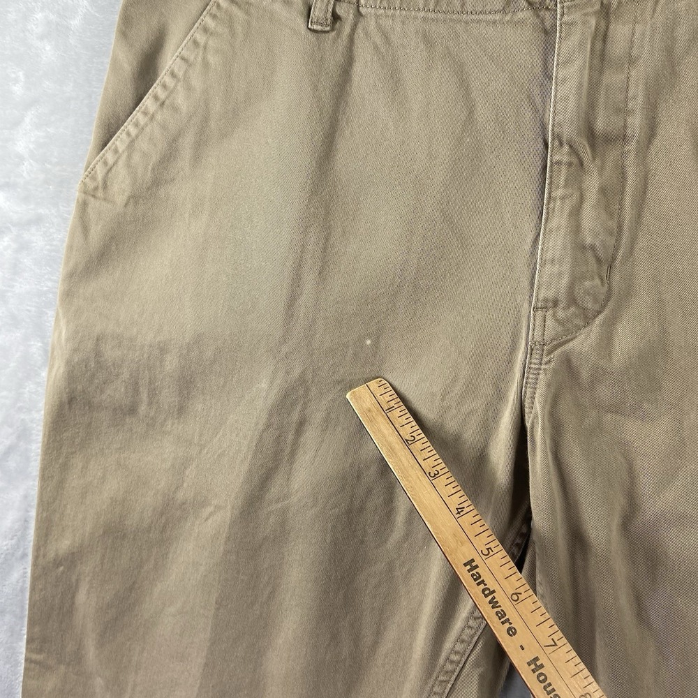 Patagonia Pants men's 40x30 Four Canyons Twill Chino Organic Cotton Brown Hiking - Picture 12 of 16